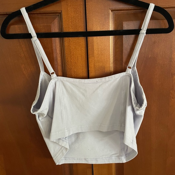 TNA 90s Claudia Corset Tank Light Blue - Picture 2 of 3